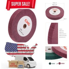 Durable 6″ Abrasive Flap Wheel – Perfect for Polishing Stainless Steel & Copper