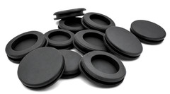 Solid Rubber Grommet Without Hole for 35mm Panel Hole 42mm OD Fits 3mm Panel