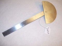 Protractor, No 18 General Hardware Mfg. Co., New York, USA, Stainless Steel Tool