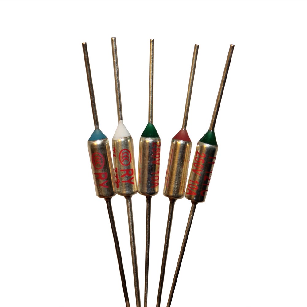 5 PCS RY TF Cutoffs Thermal Fuse 172°C 172 Degree 10A AC 250V