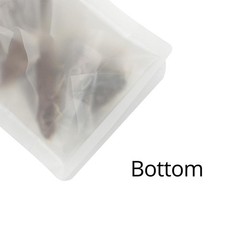 Multi-Size Mylar Frosted Matte Reclosable Stand Up Bag w/ Hang Hole