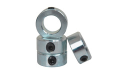1″ Bore Zinc Plated Set Screw Shaft Collar OD 1-5/8″ Width 5/8″ (4 PCS)