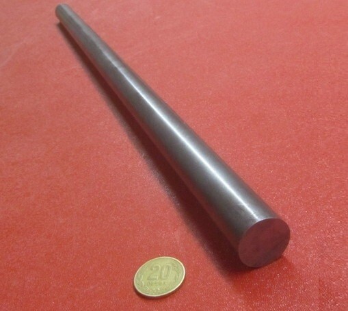 4140 Alloy Steel CF Rod, 1.00″ Diameter +/-.007″ x 2 Ft Length