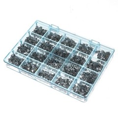 50 Sets Dental Ortho MIM Monoblock Brackets Mini MBT/Roth.022 Hooks 345 AZDENT