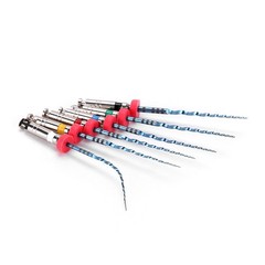 10X Dental V Blue Rotary NiTi Endo Files Root Canal Engine Use 0.06 #15-#40 25mm