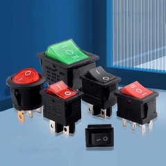 2 3 Position Rectangular Rocker Switch Latching On Off 2/3/4/6 Pin 250V 16A