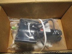 NEW DAYTON 4Z134C GEAR MOTOR 90/130V 1/20-1/15 HP 18/24 RPM 4Z134