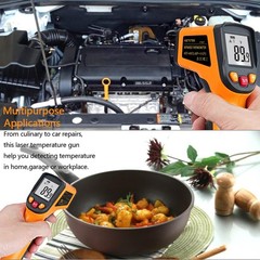 Digital Infrared Thermometer Temperature Gun -58°F to 1112 °F(-50°C to 600°C)…