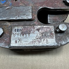 Renfroe Vertical Lift TL – 1/2 Ton Plate Clamp 0-5/8 Thickness – Rigging