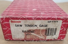 *BRAND NEW* Starrett 682EMZ EDP 57075 Saw Tension Gage No. 682 + Warranty!