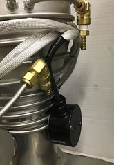Edwards PV25PKA HP Diffstak diffusion pumps 100MM Diffstak 210V 650W (m18)