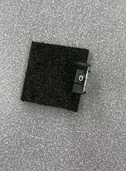 THUMBWHEEL SWITCH, single section, 10 position, BCD mounting