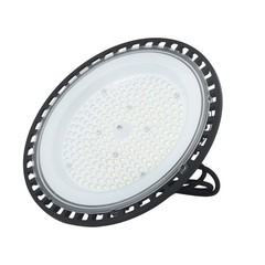 4 Pcs UFO LED 150W High Bay Light Lighting Fixture 18000LM With Hook Safety Rope