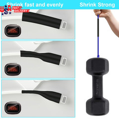 900 Pcs Wire Heat Shrink Tubing Kit, Industrial Heat-Shrink Tubing for Wires, 2: