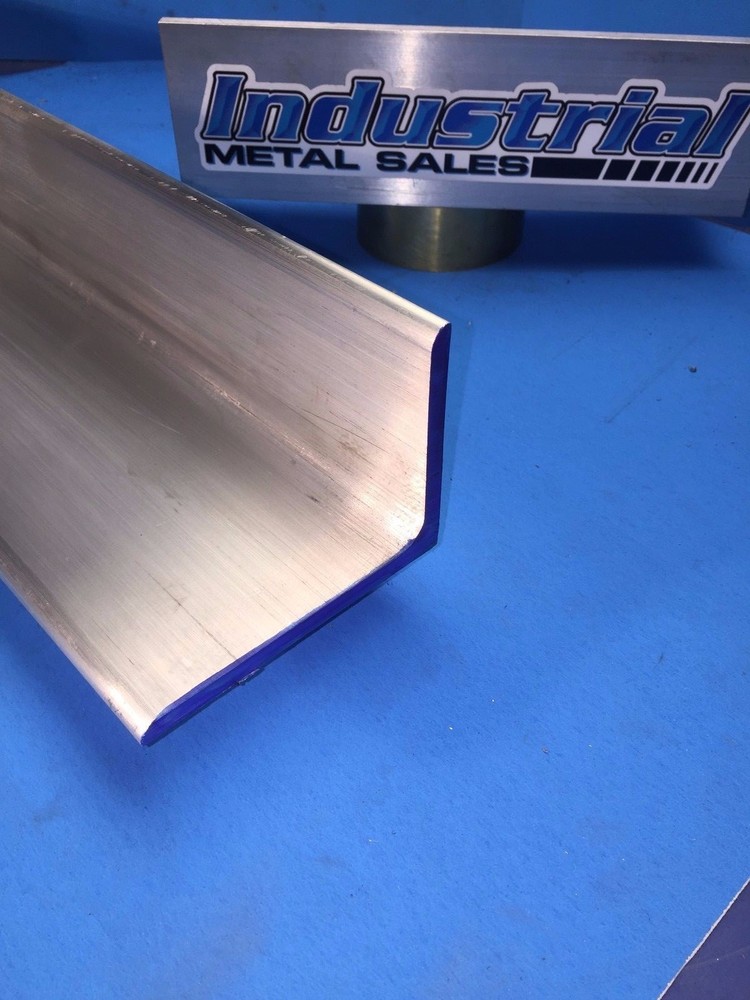 6061 T651 Aluminum Angle 3″ x 4″ x 12″ Long x 1/4″ Thick
