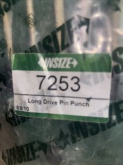 Insize Long Drive Pin Punch 1/8IN 3/6IN 1/4IN 5/16IN3/8IN 7553