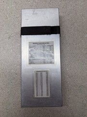 Vintage Galls Aluminum Police Citation Ticket Book Holder Clipboard 1990s