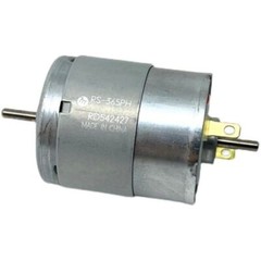 2Pcs RS-365PH 365SH DC 6V-24V 12V 4000RPM Dual Shaft Round Electric Motor HOT