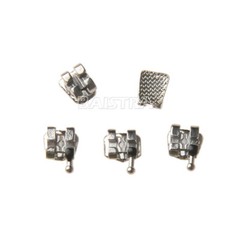 10X AZ Dental Ortho Brackets Braces Mini/Standard Roth/MBT .022 Hooks 345 Metal