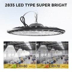 500W UFO LED High Bay Light Industrial Warehouse Factory Shop Bay Lighting