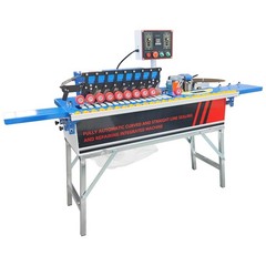 Auto Edge Banding Machine Double-sided Trimming & Adhesive Coating 0-19.7ft/min