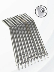 Dental Air Water Spray Nozzles/Tips Triple 3-way Syringe Metal Nozzles/Tips/Tube