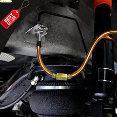 25Ft 3/16″ Copper Coated Brake Line Tubing Kit w/ 16 Fittings Flexible Roll – US