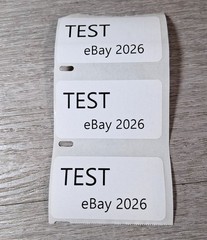 DYMO LabelWriter 450 Power Cord/USB Cable/3 Full Rolls of DYMO Labels ✅️TESTED✅️