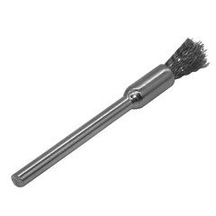 20 pcs Steel Cleaning End Brushes Pen 1/5″(5mm) x 1/8″(3mm Wire Brush Rust Paint