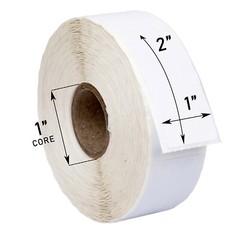 ZEBRA / ELTRON 1×2 (1″ x 2″) Direct Thermal Labels – (100) Rolls of 750 Labels