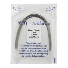 100pcs Dental Orthodontic Arch Wires Niti Rectangular Round Arcos de Ortodoncia
