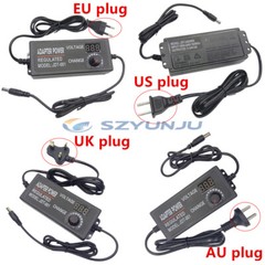 Universal AC/DC 3V 5V 9V 12V 2A 5A 22V 24V Adjustable Led Supply Power Adapter