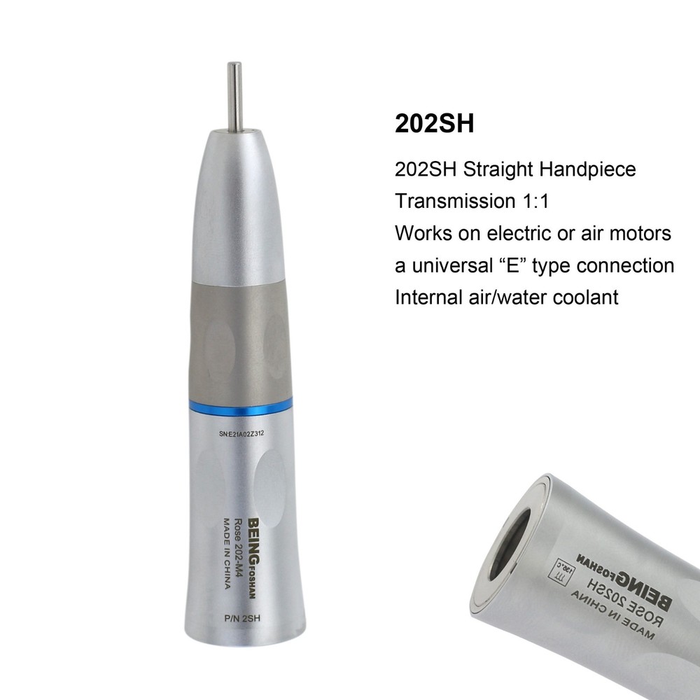 BEING Dental 1:1 Low Speed Straight Handpiece Nose Cone ISO E Type KAVO NSK
