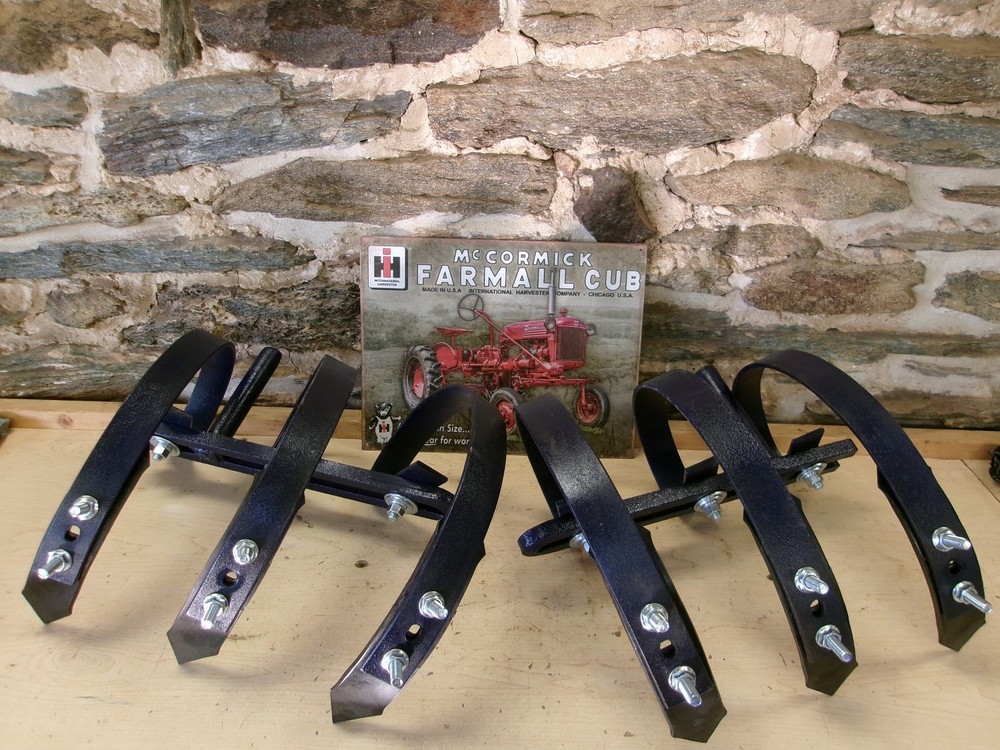 Farmall IH Cub cultivator Rear spring teeth assemblys (Pair of left and right)