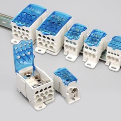 UKK80/125/160/500A Terminal Block 1 in Multiple-Out Din Rail Distribution Box