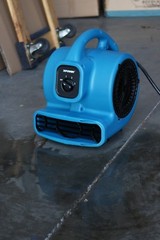 XPOWER P-80A 1/8 HP Mini Air Mover Carpet Dryer Blower Floor Fan w/ Dual Outlet
