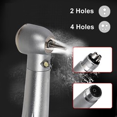 NSK Style Dental Fiber Optic LED E-generator/ High Speed Handpiece NoLED 2/4HOLE