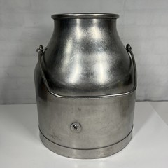 Vintage DeLaval 5 Gallon Stainless Milking Machine Can Pail Bucket