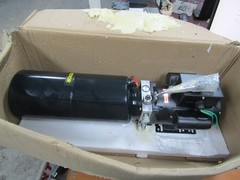 💥NEW VEVOR MANDONG 3HP HYRDAULIC PUMP POWER UNIT 3420 RPM 220V 1Ø 56FR LW90L-2