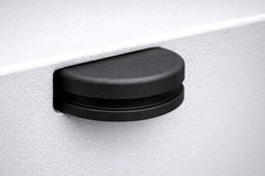 Solid Rubber Grommet without Hole 1 1/2″ Panel Hole Plug Fits 1/8″ Materials