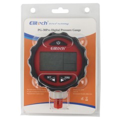 Elitech PG-30Pro Red Refrigeration HVAC Digital Pressure Gauge 87+ Refrigerants