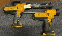 2 DEWALT DCE560B 20V Max Cordless Caulking Adhesive Gun’s ( Repair or Parts only