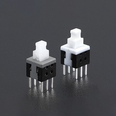 3 6 Pin Tact Tactile Push Button Switches 5.8×5.8mm PCB Latching Momentary Lock