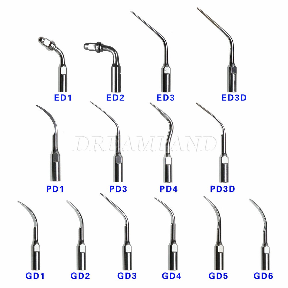 1PC Dental Ultrasonic Scaler Endo Scaling Perio Tip f/ SATELEC DTE G P E 14 Type