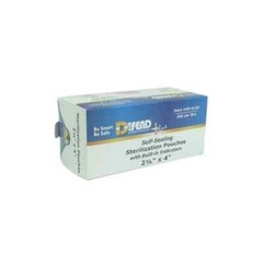Mydent Defend LOC sterilization pouch 2.25″ x 4″ 200/box Pre-fold design SP-0150