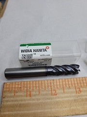 HANITA 5599088 57NC12035T Grade WS15PE ENDMILL 57NC 12x12x26-36×83 Rad 1,0