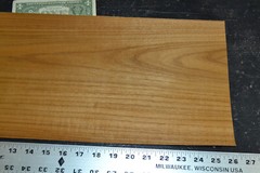 Teak Raw Wood Veneer Sheet 8.5 x 25 inches 1/42nd M4669-85