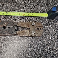 Vintage NICOPRESS 63V-XPM Hand Swaging Tool 63VXPM National Telephone Supply Co.