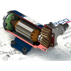 UP14 Pump with Bronze Gears 46 L/min. 24 volt. or 12 volt. 164 500 13 – 12