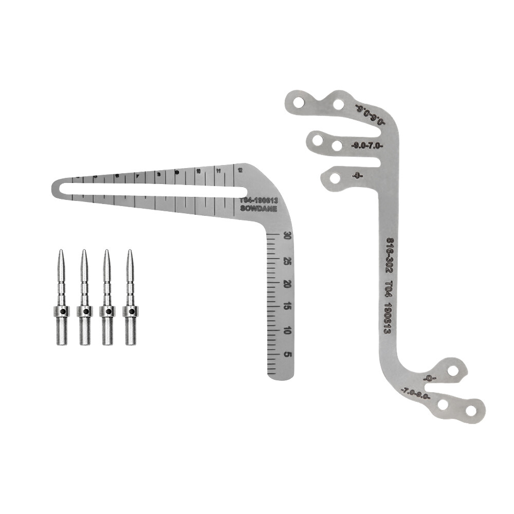 Dental Surgical Implant Locator Positioner & Locating Pins Drills Instrument Kit
